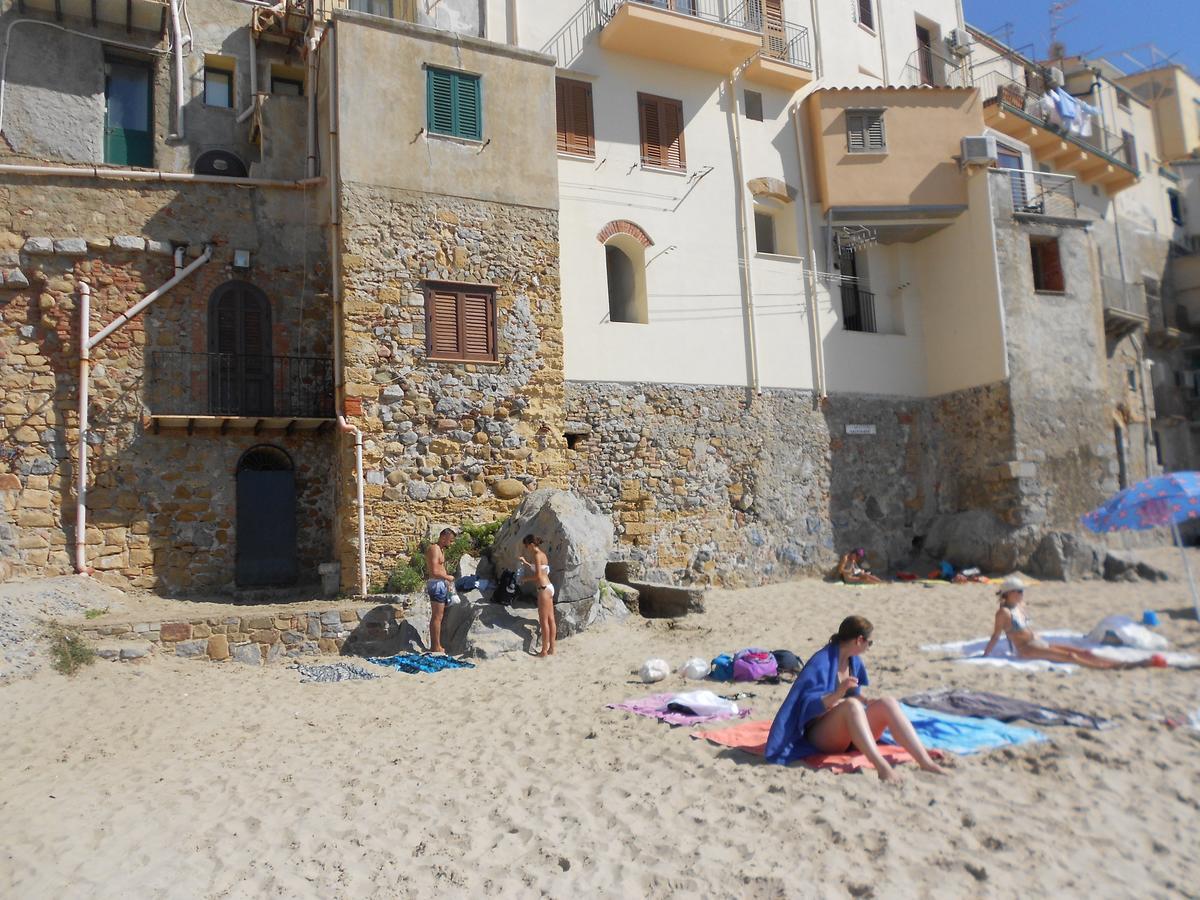 Balcone Sulla Spiaggia Cefalù Exteriör bild